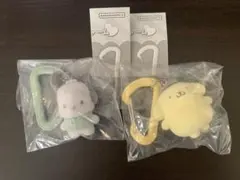 サンリオ　カラフルカラビナマスコットチャーム　ポチャッコ　ポムポムプリン