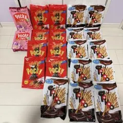 r*i様 お菓子まとめ売り④ ポッキーチョコレート&ポッキーいちご&トッポ