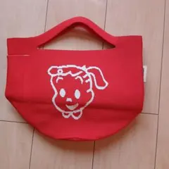 HSNM レッド トートバッグ