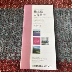 【非売品】東急不動産ホールディングス 株主様ご優待券