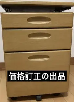福岡市 直接引取り限定】キャスター付きデスクワゴン - メルカリ