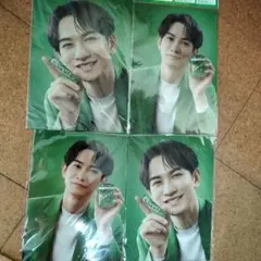 クロレッツ　町田啓太さんオリジナルクリアファイル　4枚