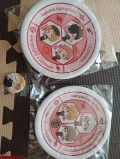 ハイキュー!!くら寿司コラボ皿&缶バッチ