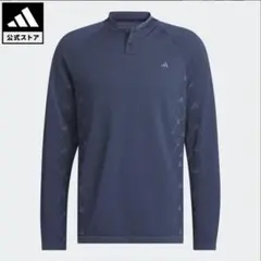 【美品】adidas | ゴルフシャツ 長袖 Mサイズ