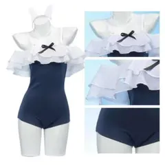 『ブルーアーカイブ』月雪ミヤコ コスプレ水着セット M サイズ