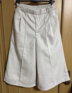 ITS'DEMO ライトグレー キュロットパンツ