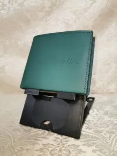 希少　未使用　Paul Smith　グリーン　二つ折り財布