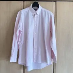 POLO SPIRITピンク ボタンダウンシャツ M