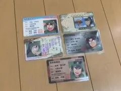 忍たま乱太郎 バラエティカードガム　六年生　5枚セット