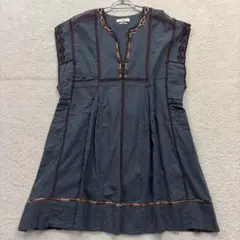 イザベルマランエトワール　フォークロアチュニック　インド製コットン　刺繍のサムネイル