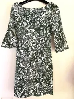 【新品未使用】H&M ボタニカル　ワンピース　サイズ32