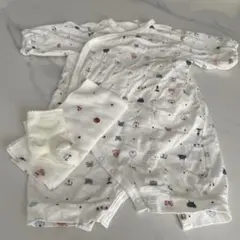 特別セール⭐︎ホワイトツーウェイ・ドレスオール 7-8cm 赤ちゃんの城