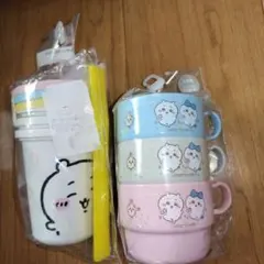 新品　ちいかわ　プラコップ　ストロー付き　タンブラー　プラスチック　コップのサムネイル