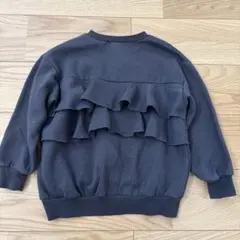 devirock バックフリル裏起毛トレーナー　130