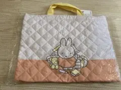 ま*様 ミッフィー キルトチャームバッグ レッスンバック miffy うさぎ 手