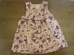 combimini（コンビミニ）　細コーデュロイジャンパースカート