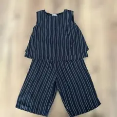 GLOBAL WORK 　セットアップ　 ネイビーL