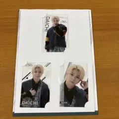 EBiDANくじ E賞　ビジュアルクリアカード3枚セット　M!LK 塩﨑太智