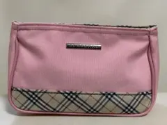 BURBERRY バーバリー　ポーチ　ピンク　ノバチェック