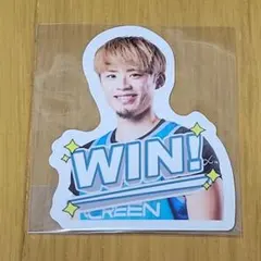 京都ハンナリーズ 25-26 勝利時限定ステッカー 渋田選手