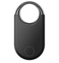 新品 ブラックエアタグ airtag対応 スマートタグ 小型 gps 子供