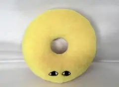 ハンドメイド ぬいぐるみ ドーナツ ジト目 イエロー