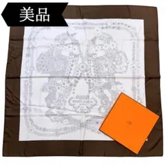 ☆超美品☆エルメス 大判ストール カレ140 Della Cavalleria - メルカリ