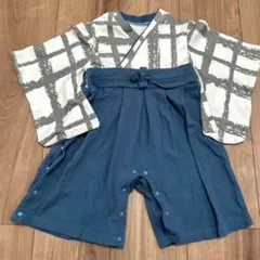 袴ロンパース 男の子 初節句 七五三 着物 赤ちゃん こどもの日 お食い初め　9