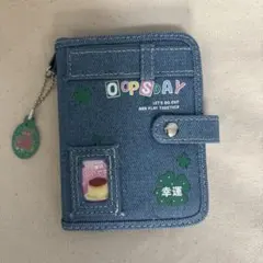 デニム風バインダー OOPS DAY