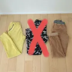 【美品】BeBe WASK 綿　コーディロイ　パンツ　 150cm