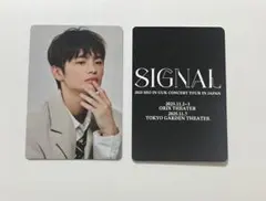 ソイングク　サイン入りブロマイド ソ・イングク 2024 Mini Album「SIGnature」@Loppi・HMV限定