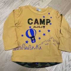 DOUBLE.B キッズ 長袖Tシャツ マスタード色