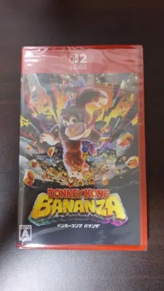 【新品・未開封】ドンキーコングバナンザ　Nintendo Switch2ソフト