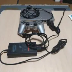 PlayStation 1 本体 + シルバーコントローラー