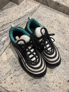 【Nike Air Max 97】ブラック ホワイト ターコイズのサムネイル