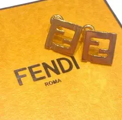 FENDI 片耳 ピアス FFロゴ 9mm 専用 イエロー箱付き 正規品 FENDI 片耳 ピアス FFロゴ 9mm 専用 イエロー箱付き 正規品