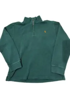 90s Polo by Ralph Lauren短丈ハーフジップニット