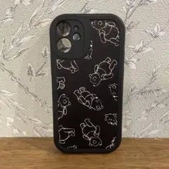 iPhone12mini スマホケース プーさん