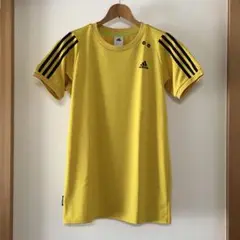 adidas アディダス 半袖 Tシャツ イエロー Mサイズ
