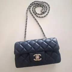 CHANEL ミニマトラッセ ショルダーバッグ／ キャビアスキン　ココマークのサムネイル