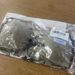 3444 グレー　レース ブラジャー