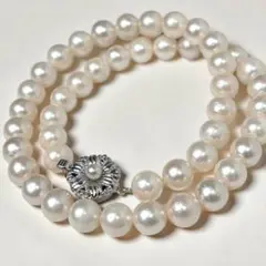 白蝶 テリ強】パール ネックレス バロック 9.0mm - メルカリ