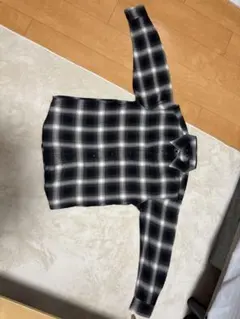 GU オンブレチェックシャツ