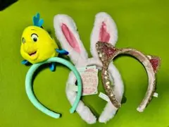 ディズニーキャラクター カチューシャ 3点セット