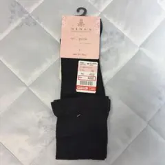 【新品】しまむら 青木美沙子 NINA'S 着圧ソックス 靴下 黒
