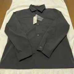 ユニクロ　Sサイズ　感動シャツジャケット　ブラック　新品【匿名配送】