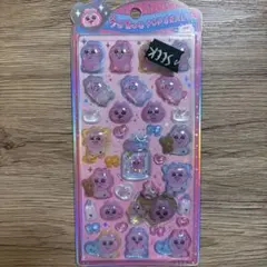 国内正規品保証！おぱんちゅうさぎ　うるちゅるポップシール　ピンク 新品未使用立体