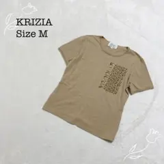 クリツィア 【M】 半袖 Ｔシャツ プリント ロゴ ミディアム丈 コットン混合のサムネイル