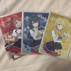 ツアマス CO 5弾 花海咲季 月村手毬 藤田ことね フルーツパーティ！