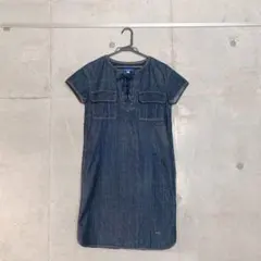 ブルーレーベル☆デニムワンピース